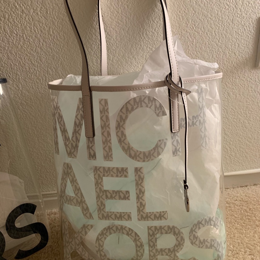 Michael kors clear bag